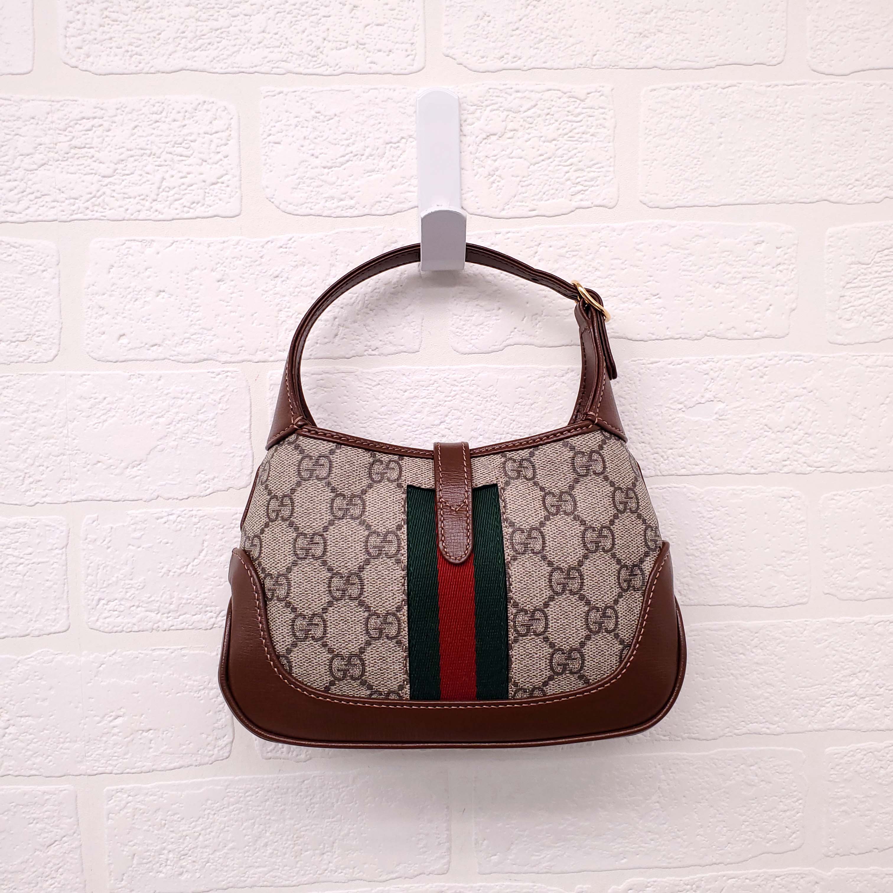 GUCCI JACKIE 1961 MINI BAG GG SUPREME FABRIC