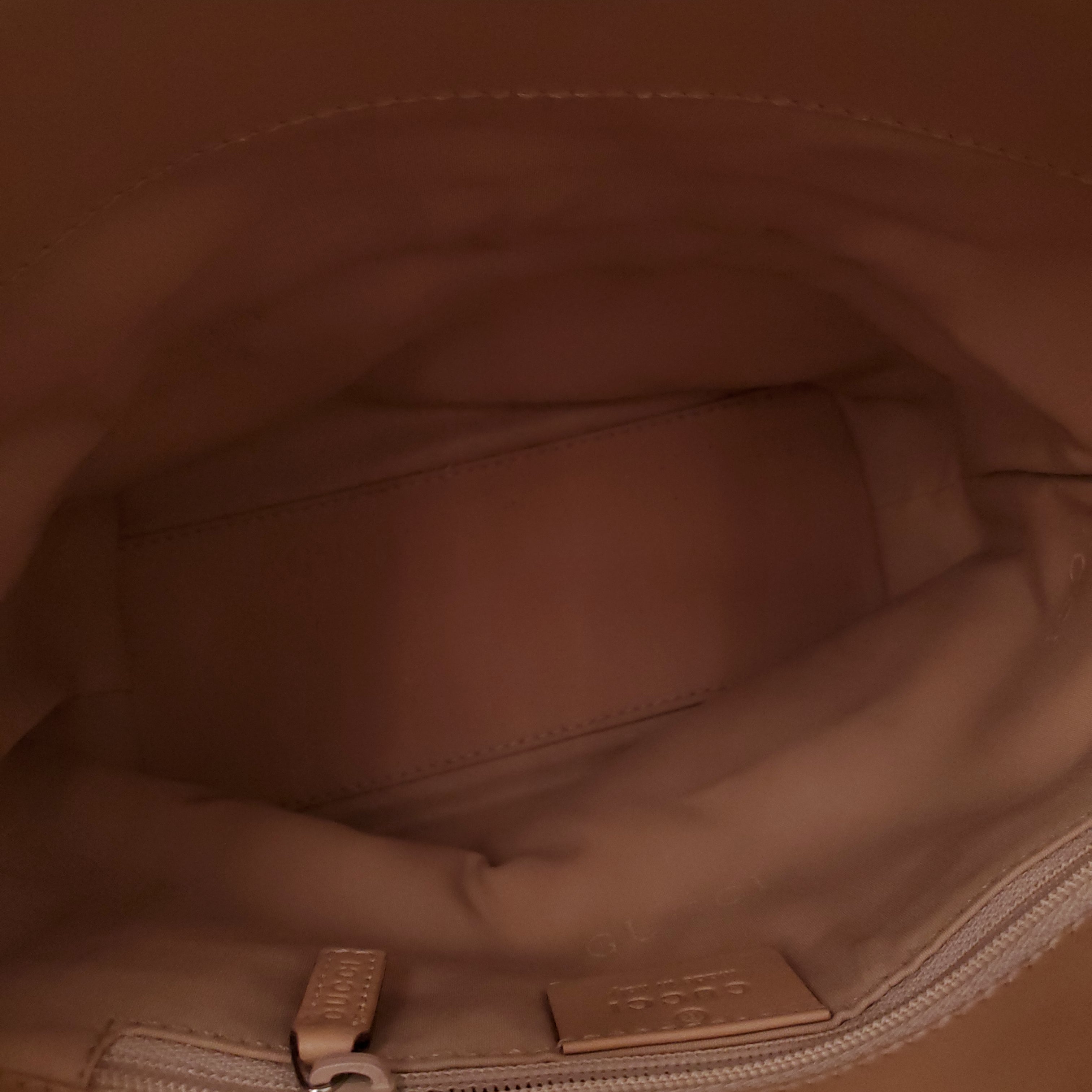 GUCCI LIME GREEN FABRIC LOGO BAG