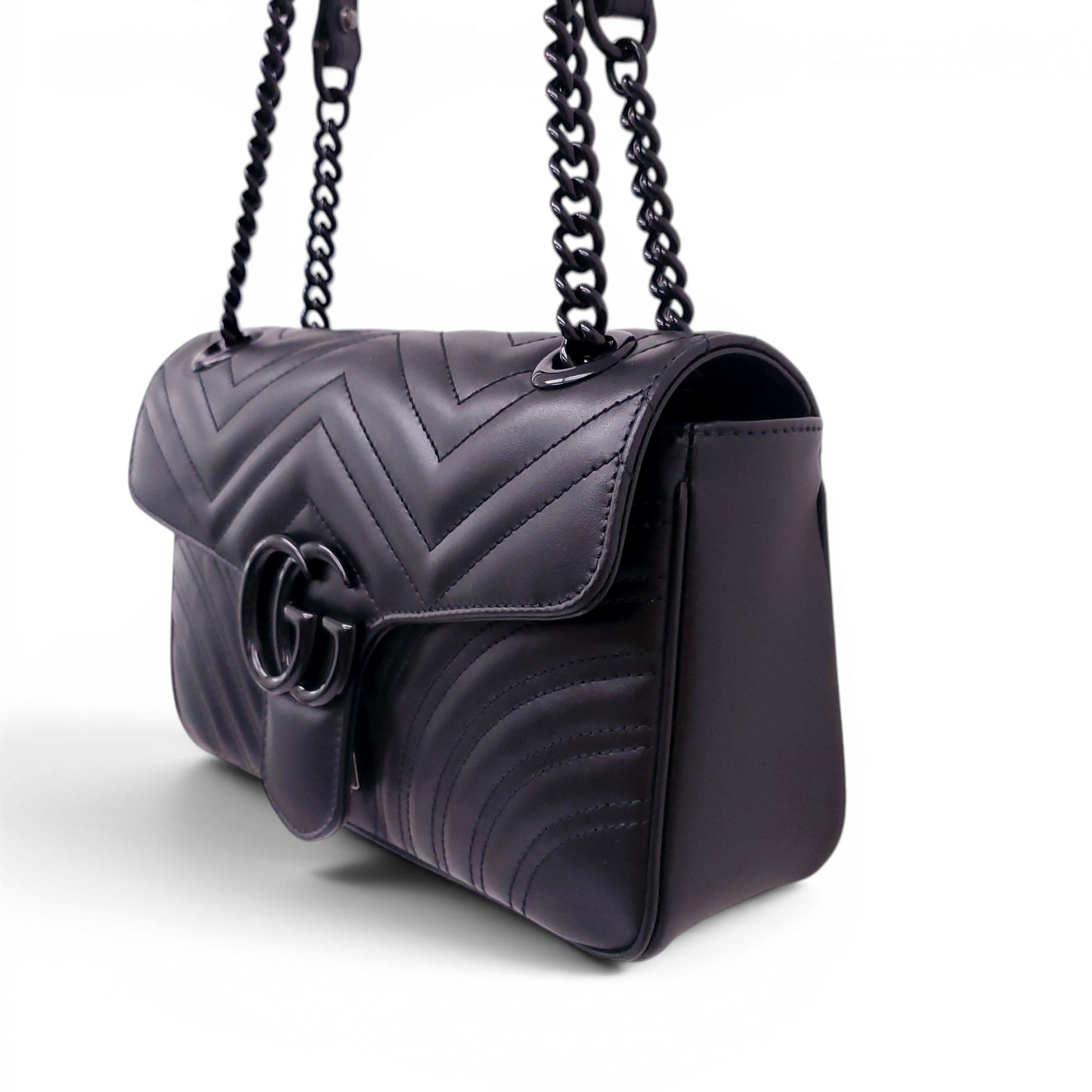 GUCCI LIMITED EDITION BLACK MARMONT BAG