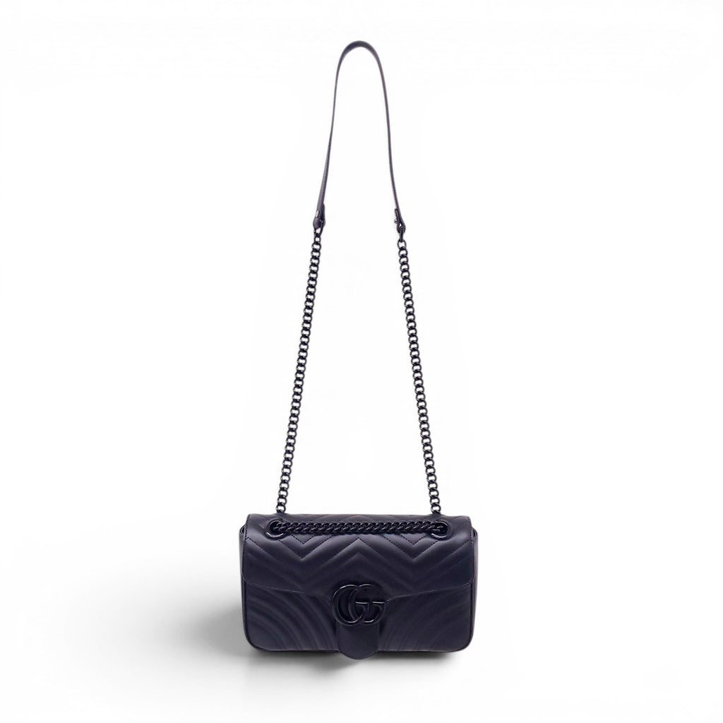 GUCCI LIMITED EDITION BLACK MARMONT BAG