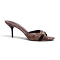 GUCCI LOGO MULES - SIZE 9B