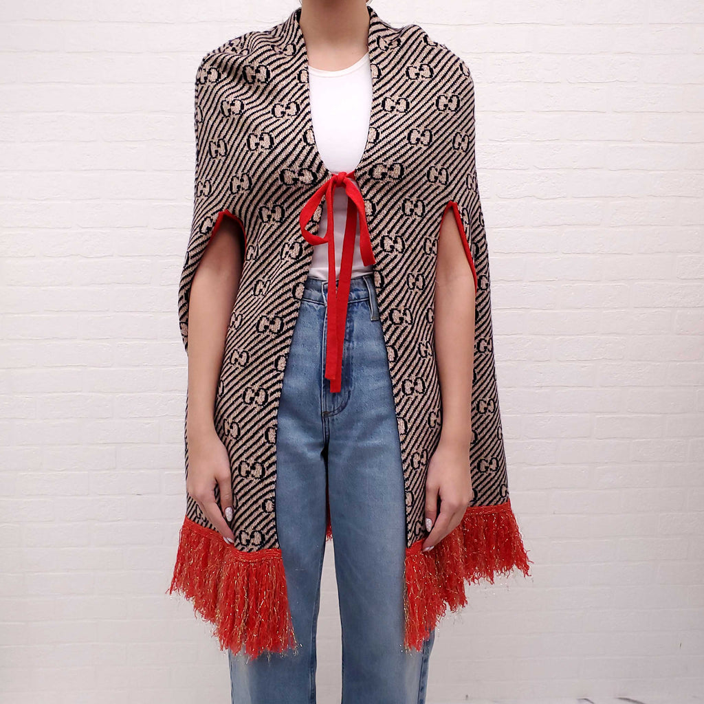 GUCCI LOGO SWEATER VEST - SIZE M