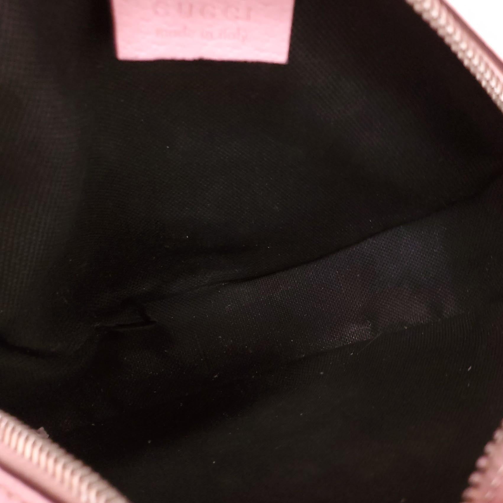 GUCCI MULTI-COLOURED ROUND LOGO BAG