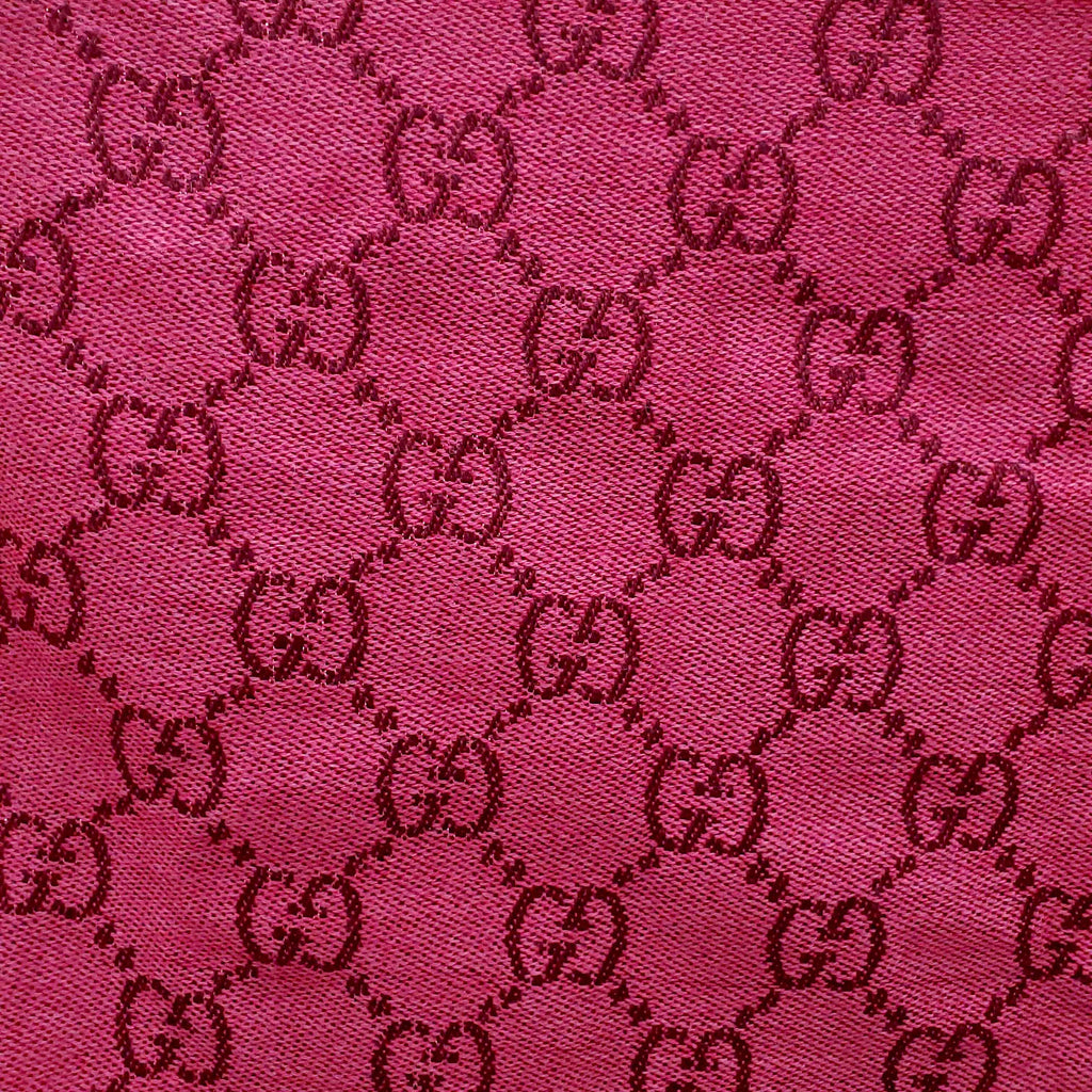 GUCCI PINK GG SCARF