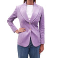 GUCCI PURPLE VELVET BLAZER - SIZE 38