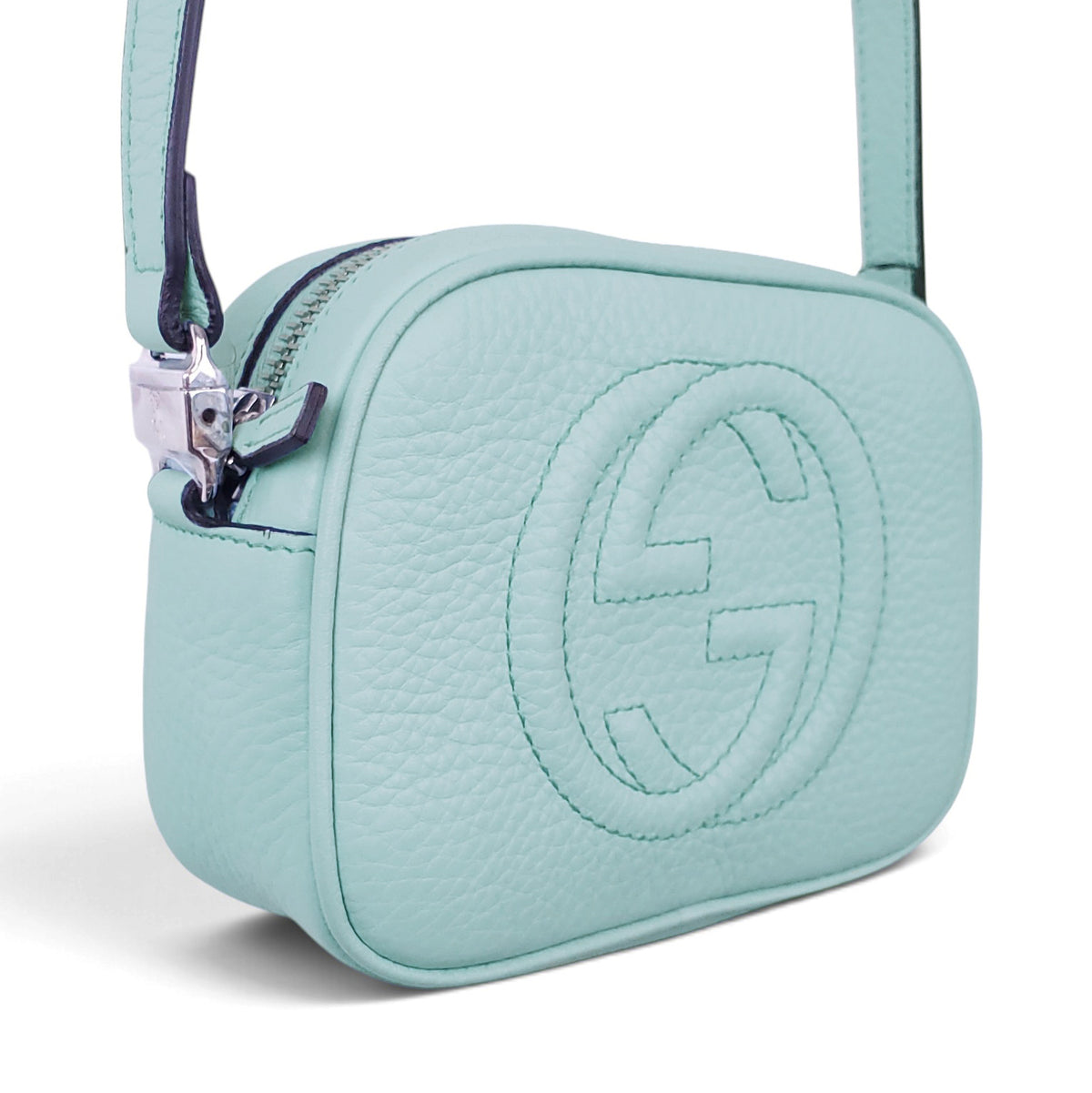 GUCCI SEAFOAM SMALL SOHO BAG