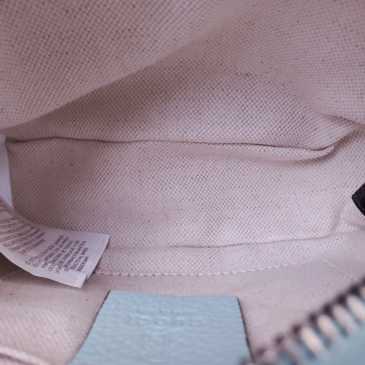 GUCCI SEAFOAM SMALL SOHO BAG