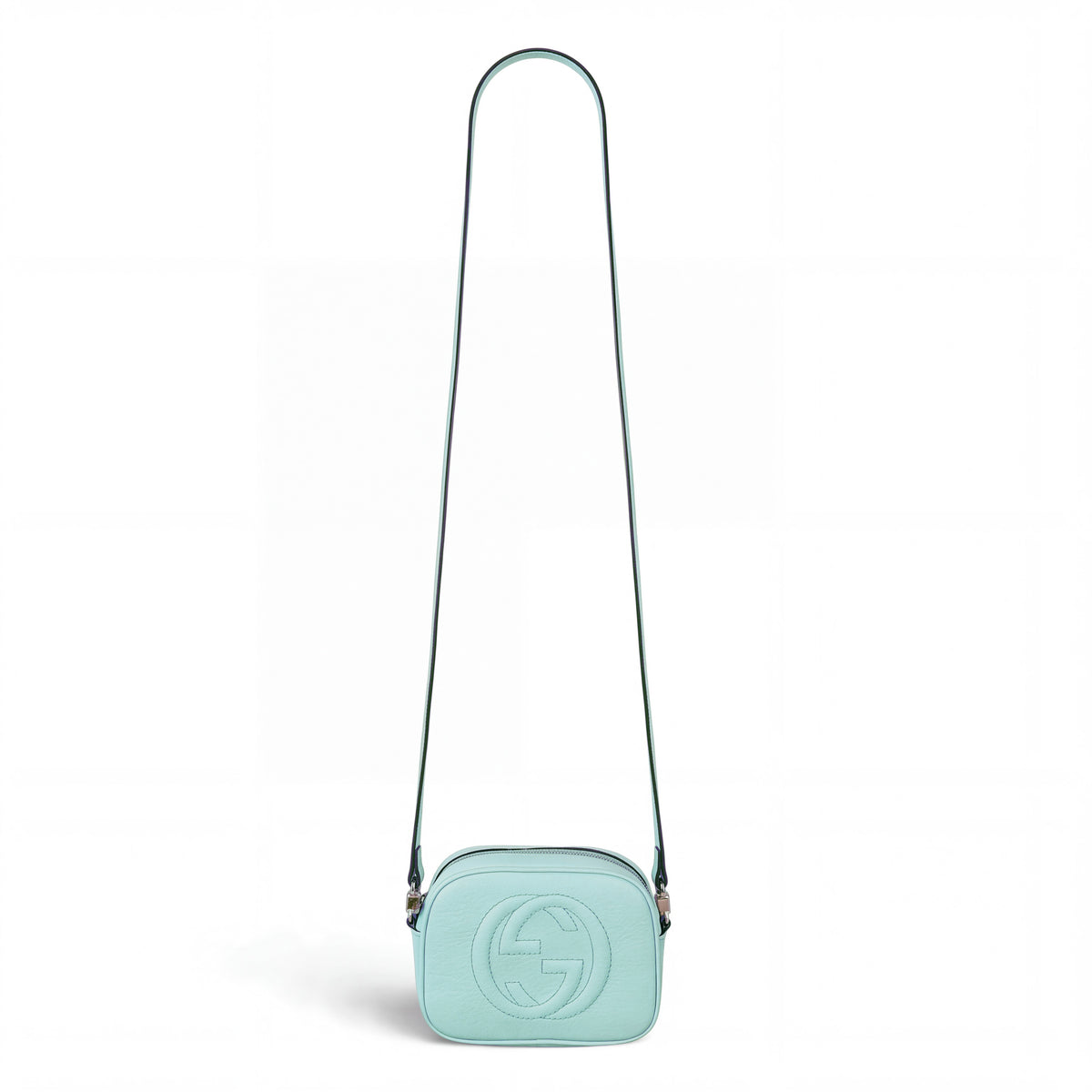 GUCCI SEAFOAM SMALL SOHO BAG