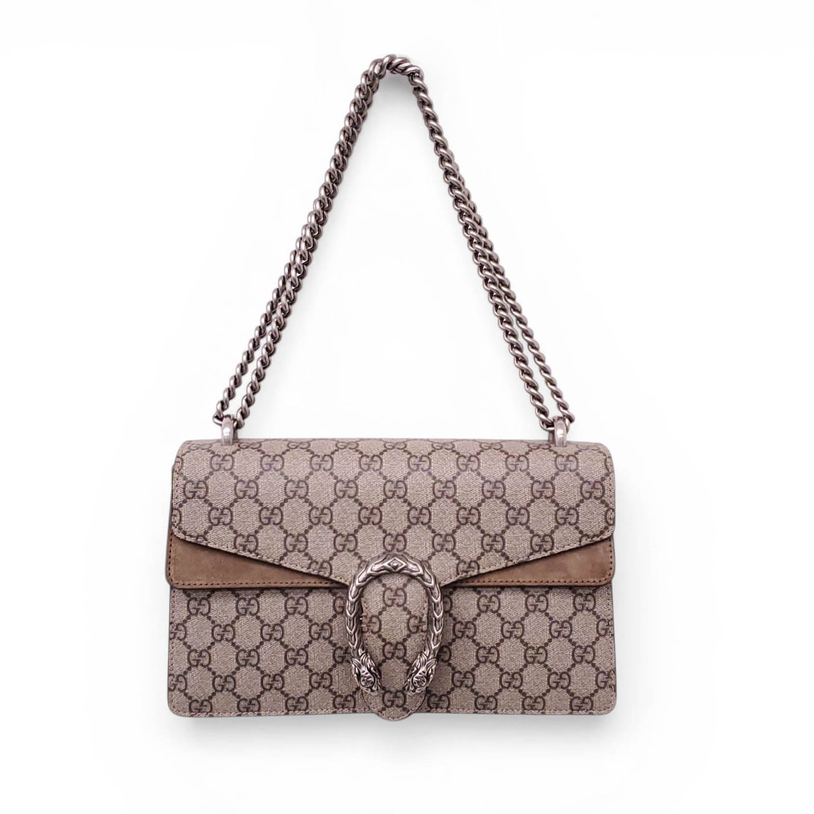 GUCCI TAUPE MEDIUM DIONYSUS BAG