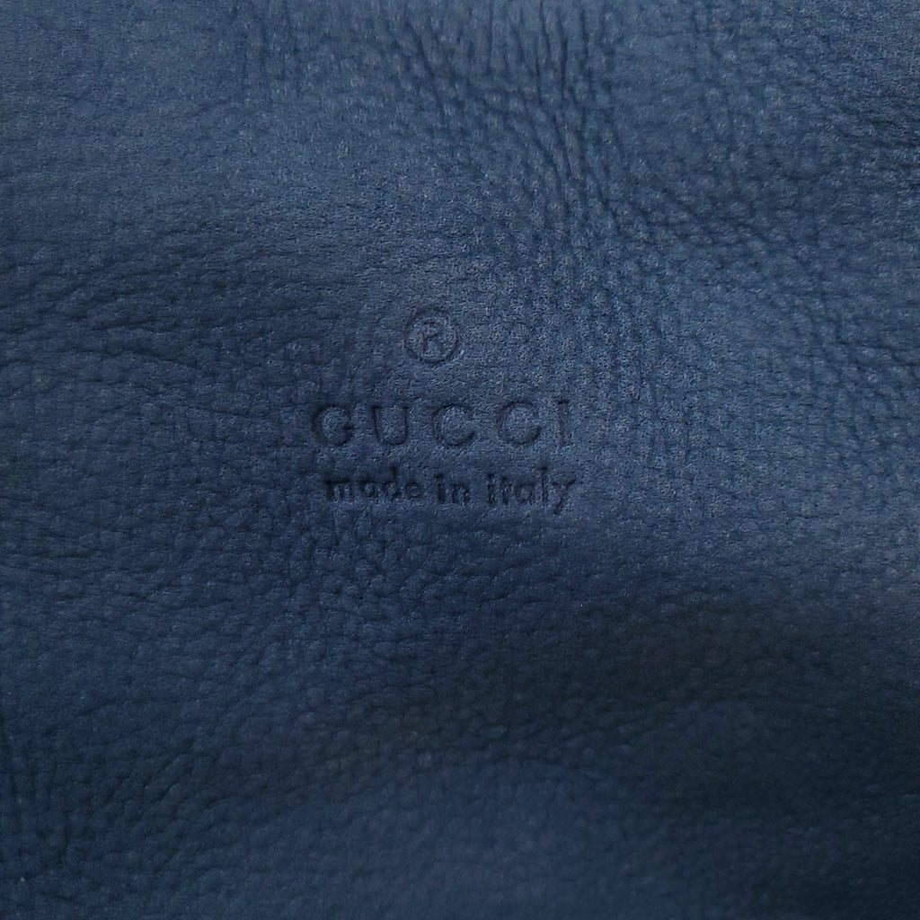 GUCCI TWICE SUEDE AND PYTHON LEATHER TOTE