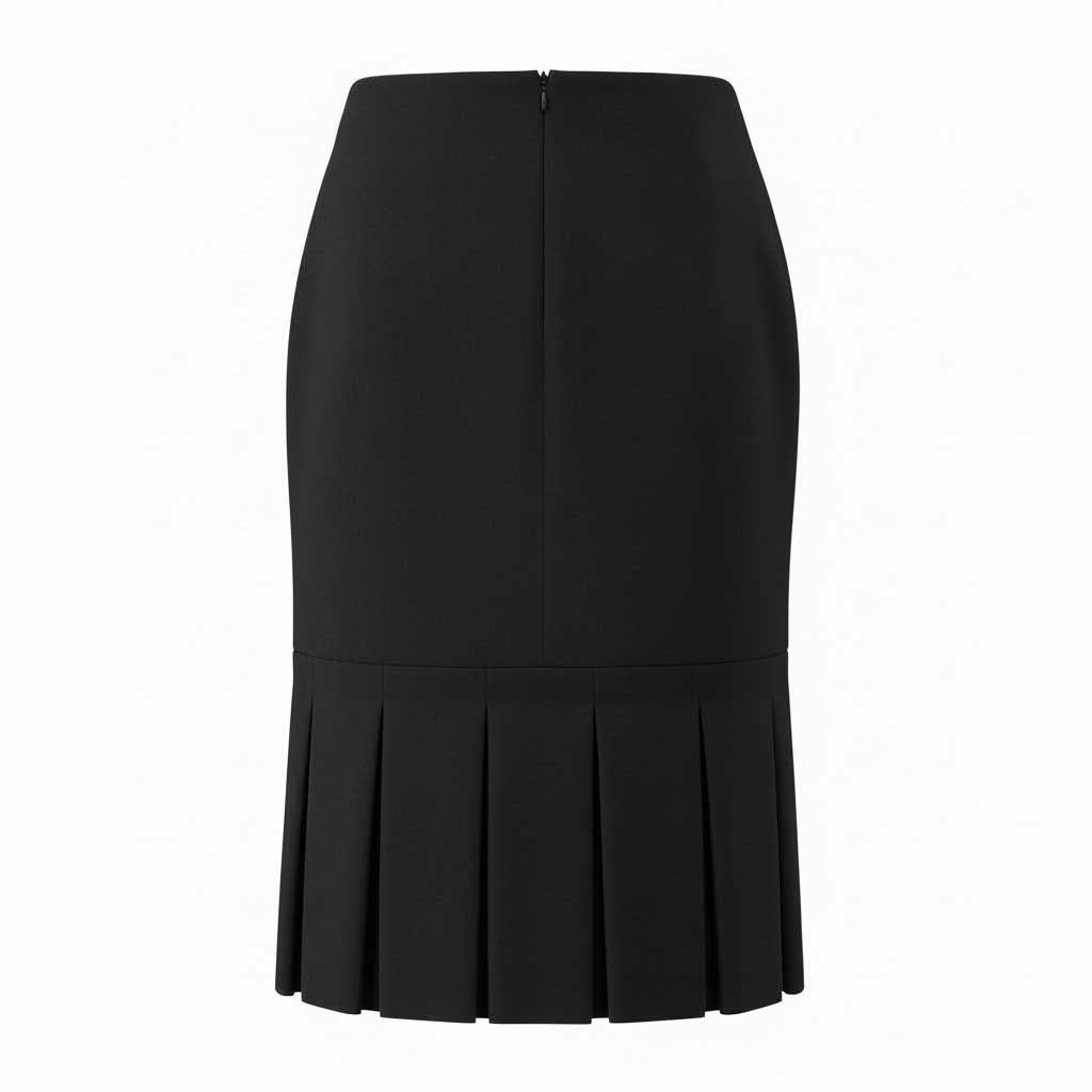 ALEXANDER MCQUEEN BLACK SKIRT SUIT - SIZE 40