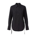 HELMUT LANG BLACK CUT OUT BLOUSE - SIZE S