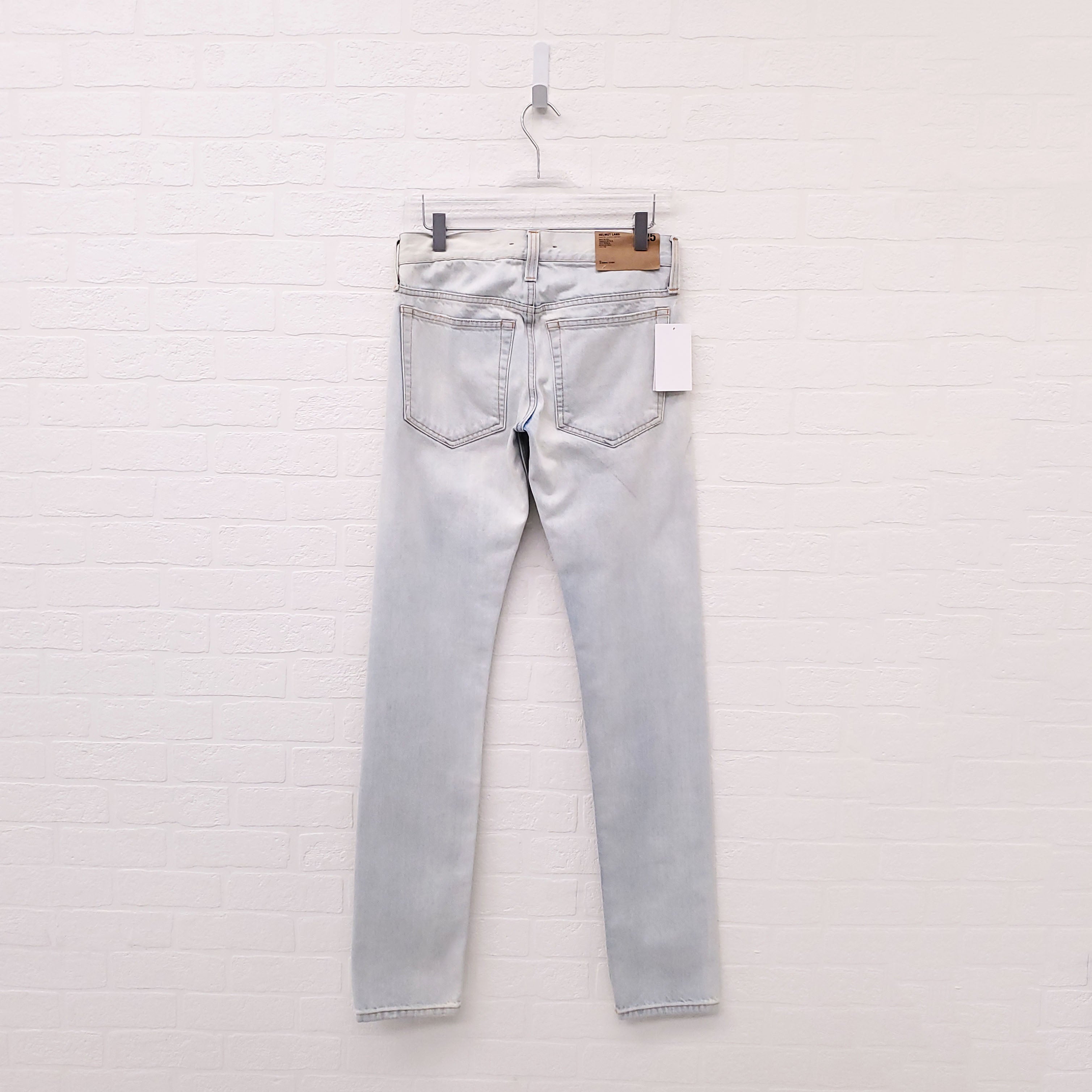 HELMUT LANG STRAIGHT LIGHT WASH JEANS - SIZE 25