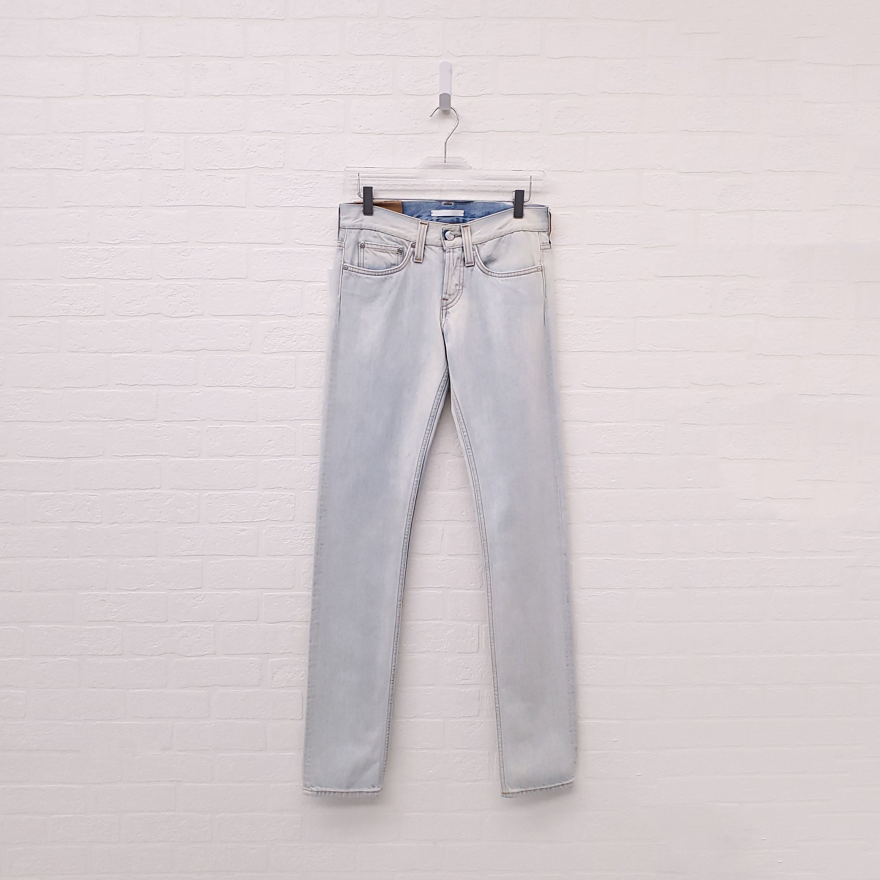 HELMUT LANG STRAIGHT LIGHT WASH JEANS - SIZE 25