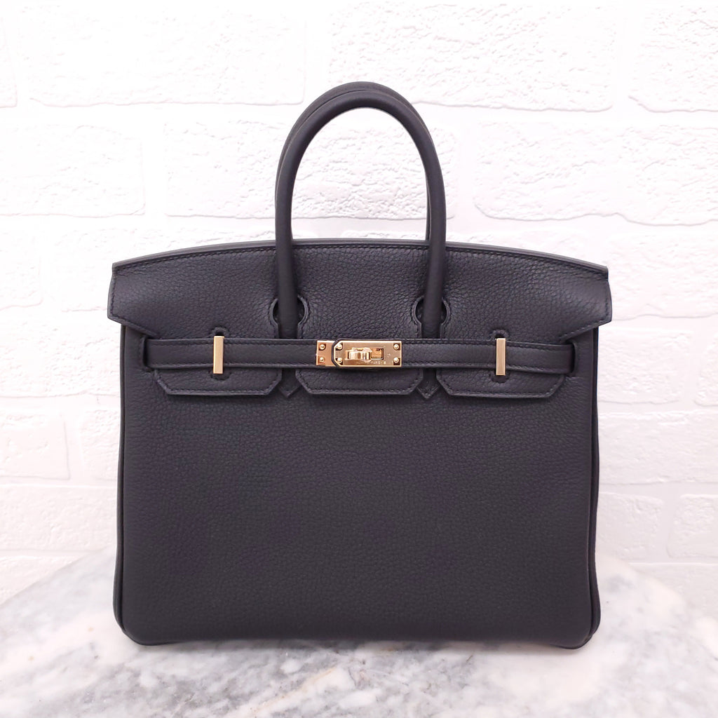 HERMÈS 2024 NOIR VEAU TOGO BIRKIN 25