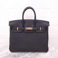 HERMÈS 2024 NOIR VEAU TOGO BIRKIN 25