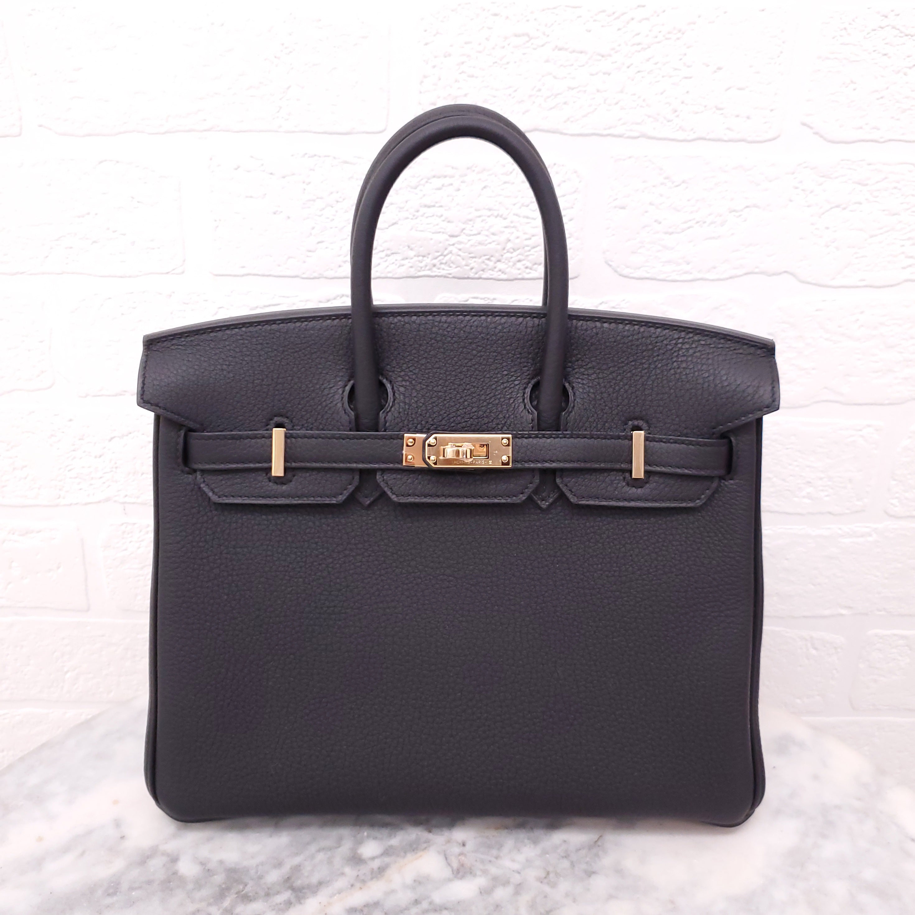 HERMÈS 2024 NOIR VEAU TOGO BIRKIN 25