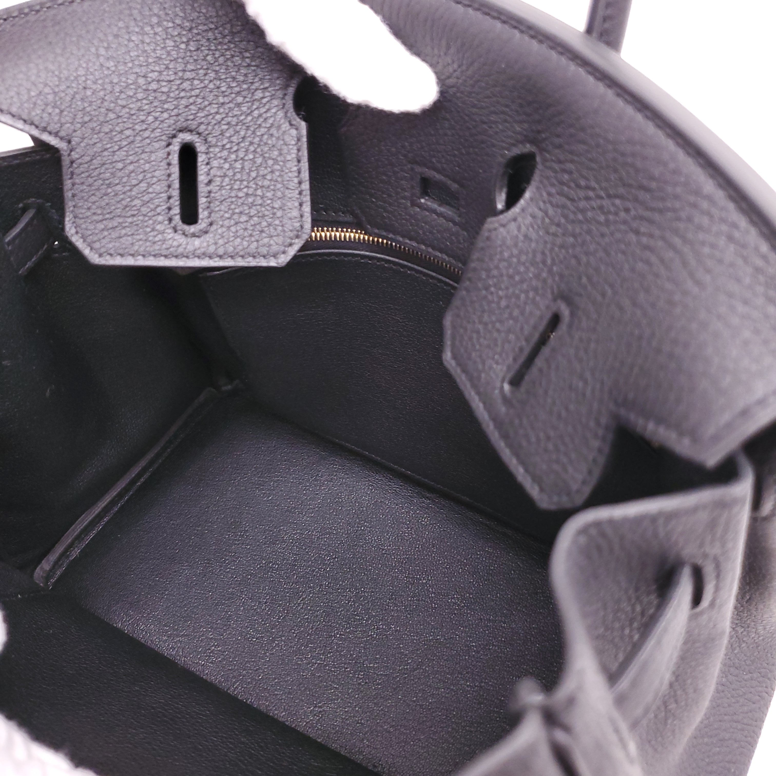 HERMÈS 2024 NOIR VEAU TOGO BIRKIN 25