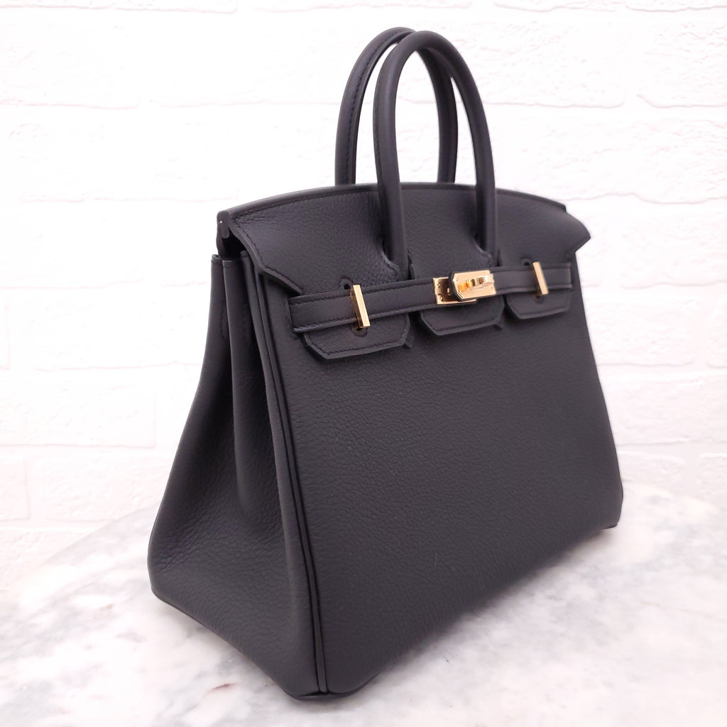 HERMÈS 2024 NOIR VEAU TOGO BIRKIN 25