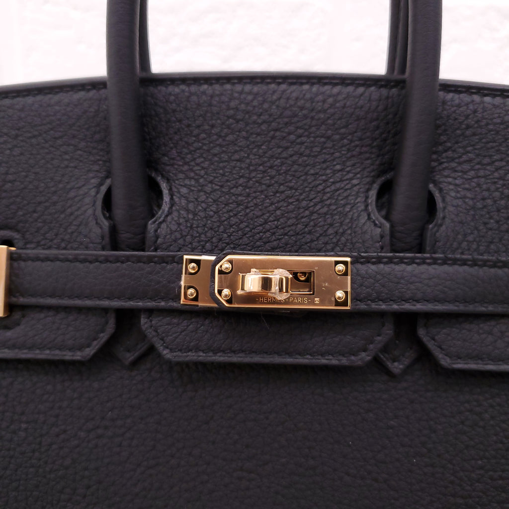 HERMÈS 2024 NOIR VEAU TOGO BIRKIN 25