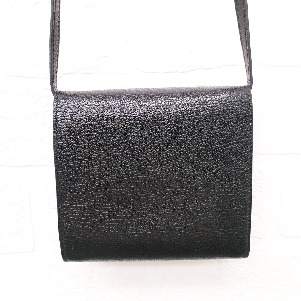 HERMÈS BLACK CINHETIC TO GO WALLET