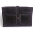 HERMÈS BLACK JIGE CLUTCH