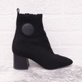 HERMÈS BLACK 'VOVLER 60' ANKLE BOOT- SIZE 36