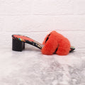 HERMÈS CORAL MINK OASIS SANDALS - SIZE 35
