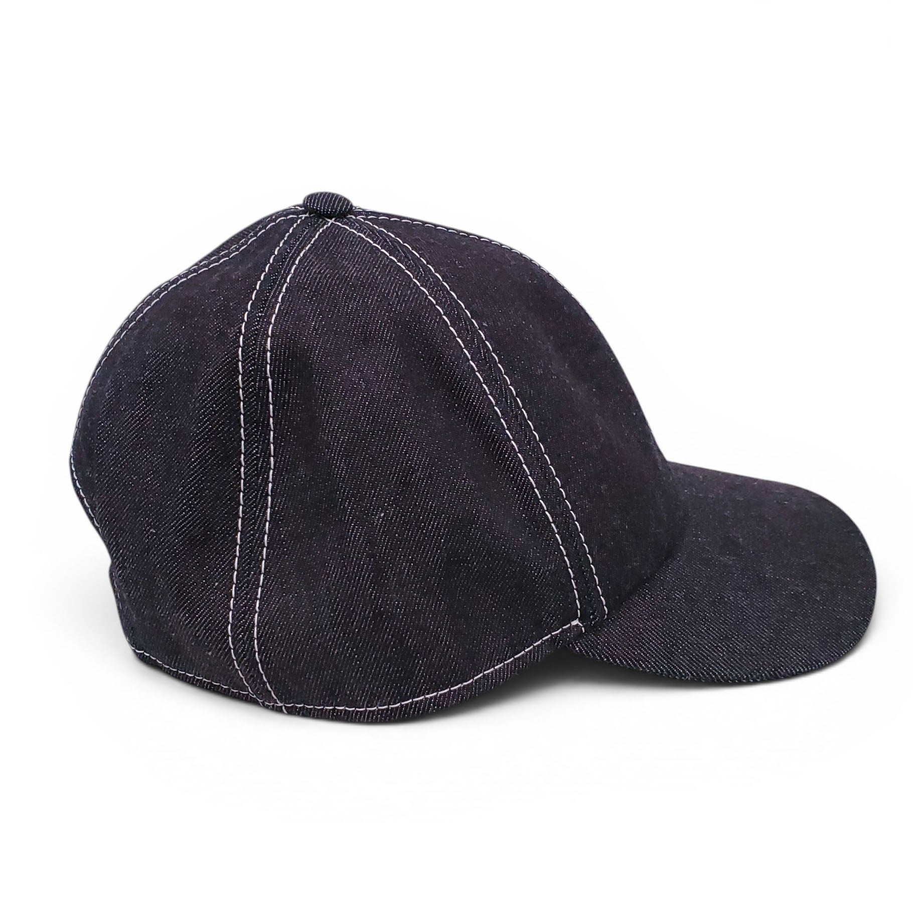 HERMÈS DENIM BASEBALL HAT