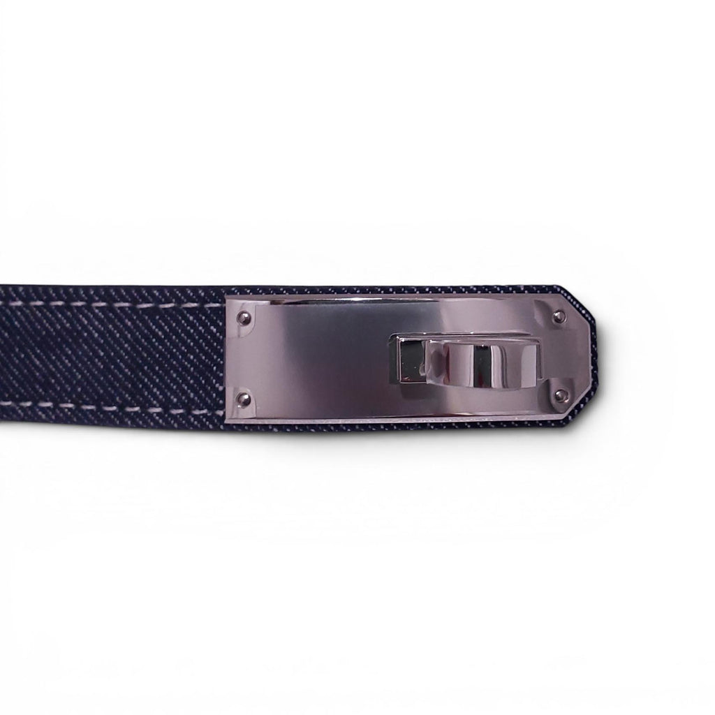 HERMÈS DENIM KELLY WAIST BELT
