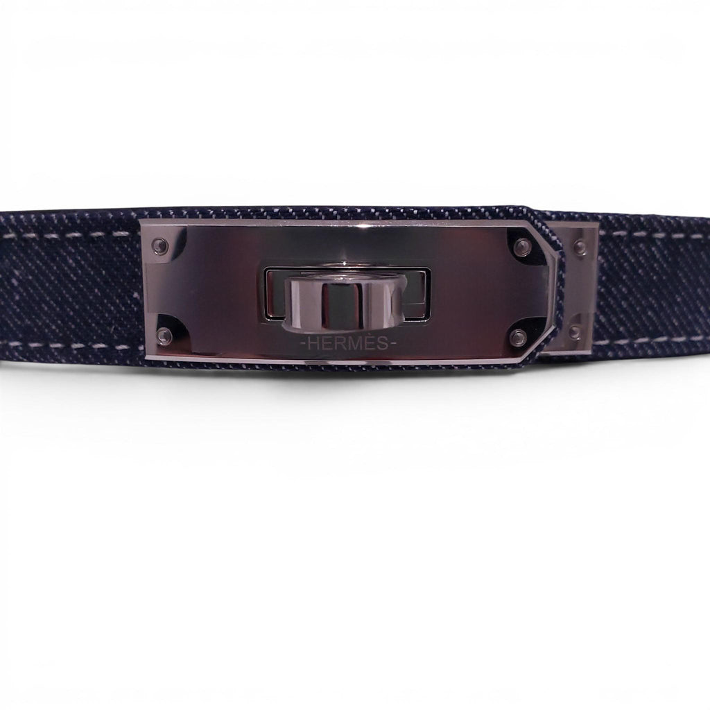 HERMÈS DENIM KELLY WAIST BELT