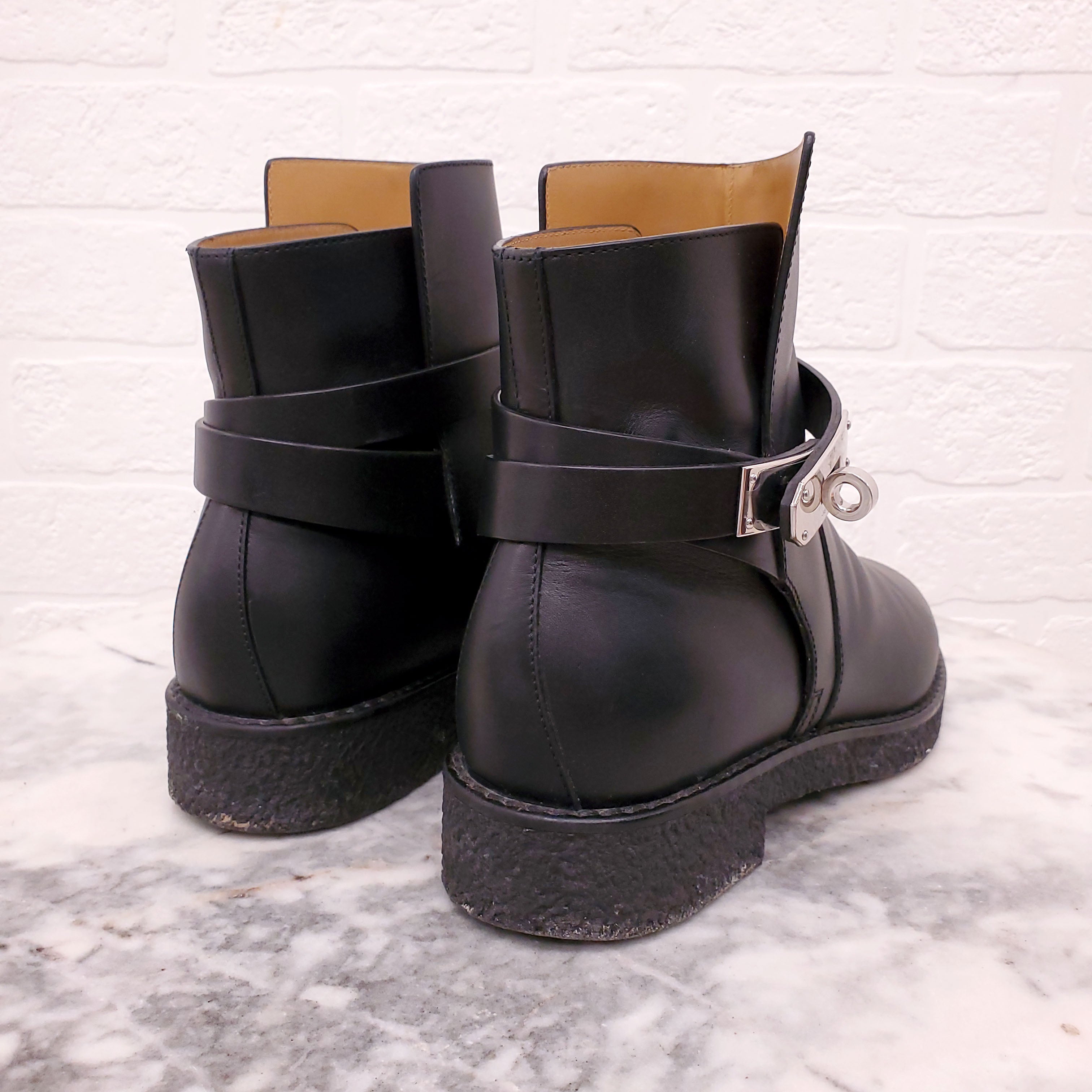 HERMES JEFF ANKLE BOOT - SIZE 36