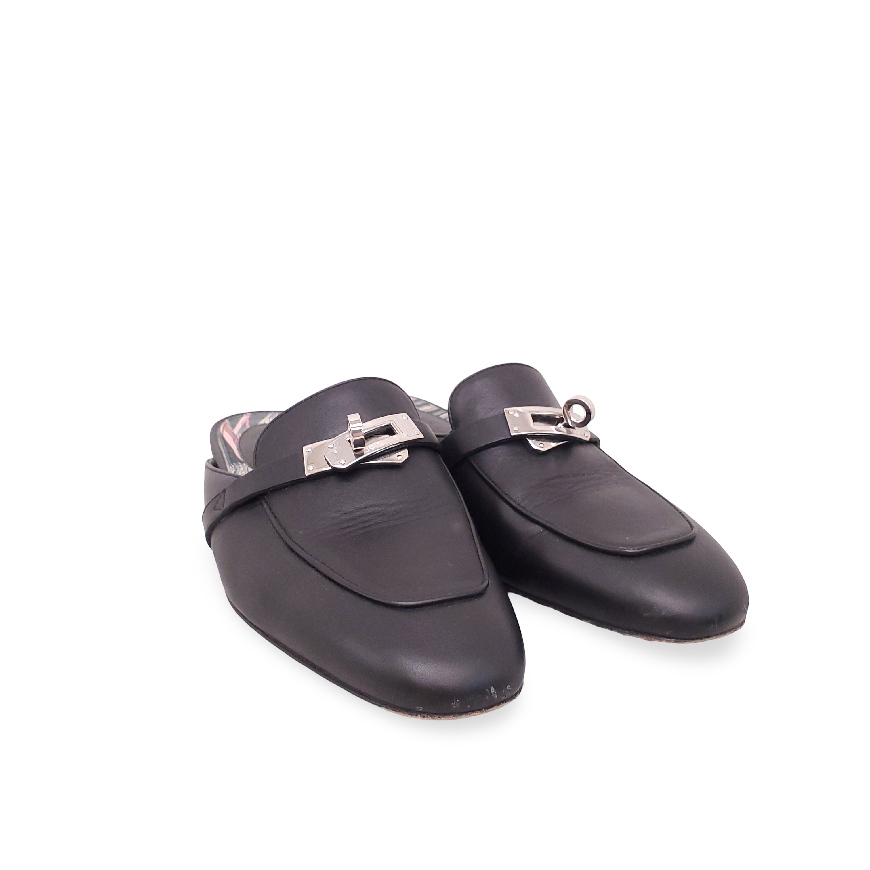 HERMÈS KELLY LOAFER SLIDES - SIZE 36