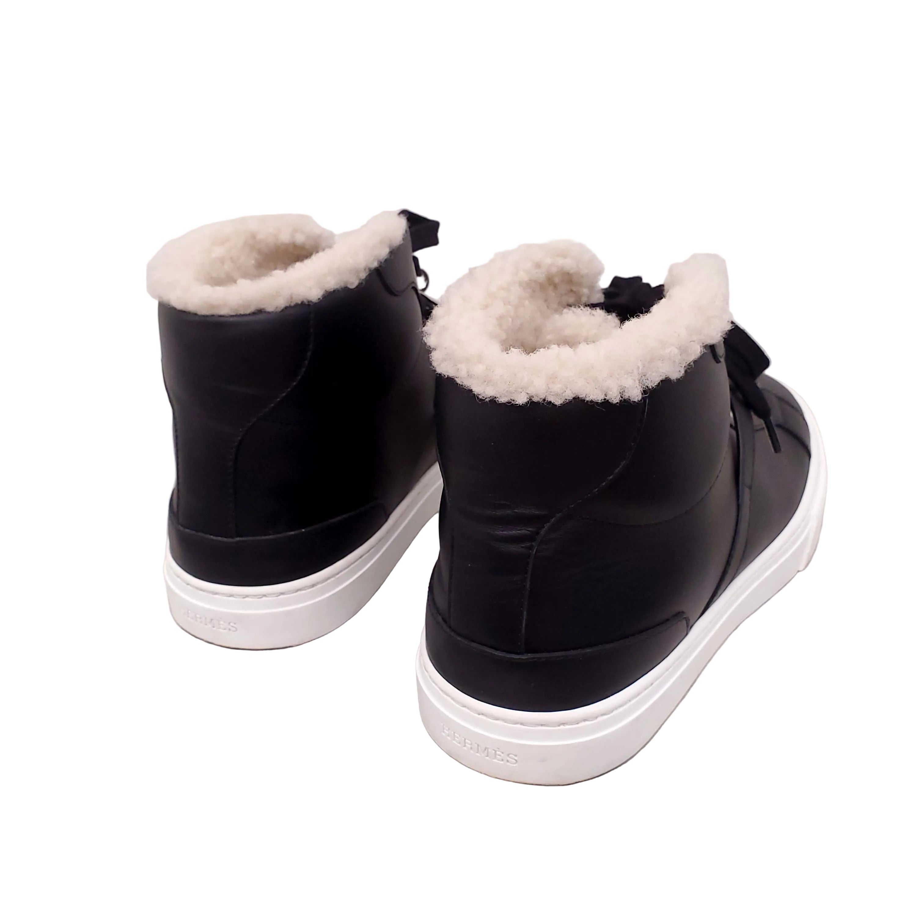 HERMÈS KELLY SNEAKER WITH SHEARLING - SIZE 38