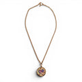 HERMÈS MEDAILLE FUNNY ICE CREAM PM PALLADIUM PENDANT