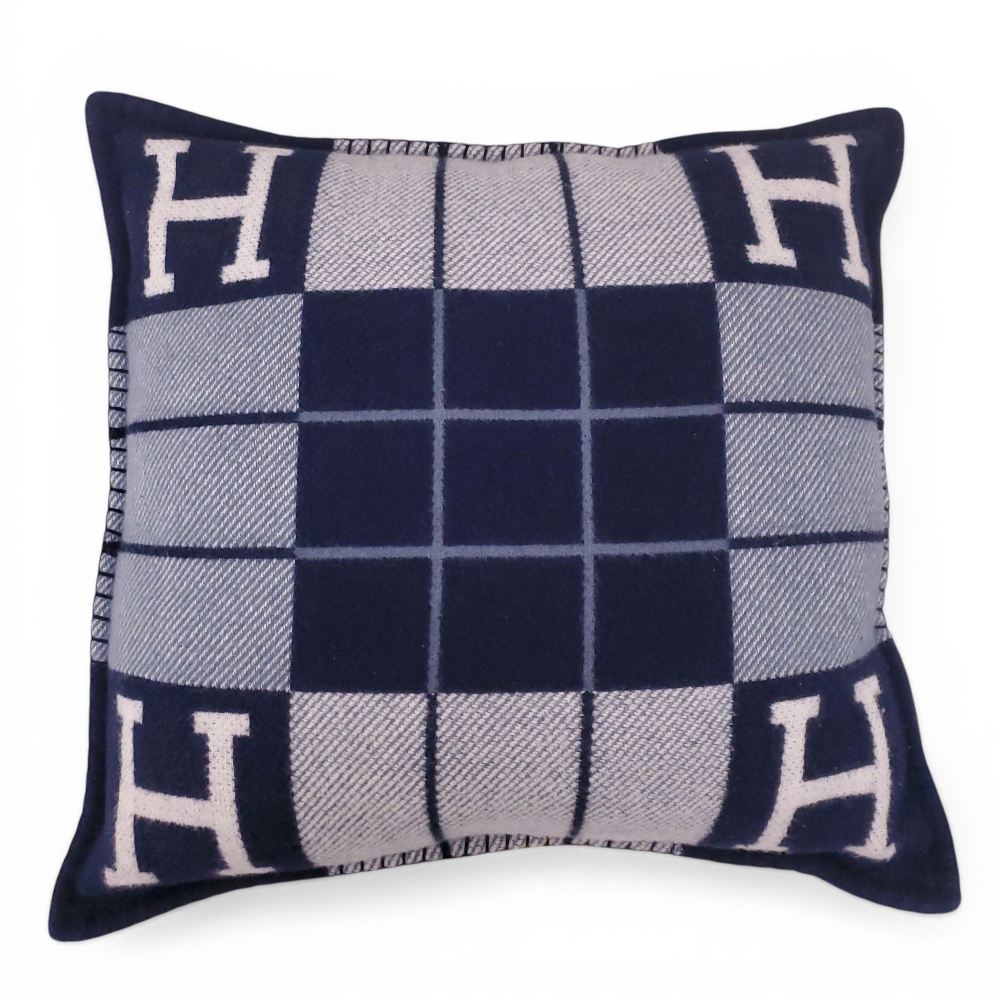 HERMÈS NAVY AVALON PILLOWS