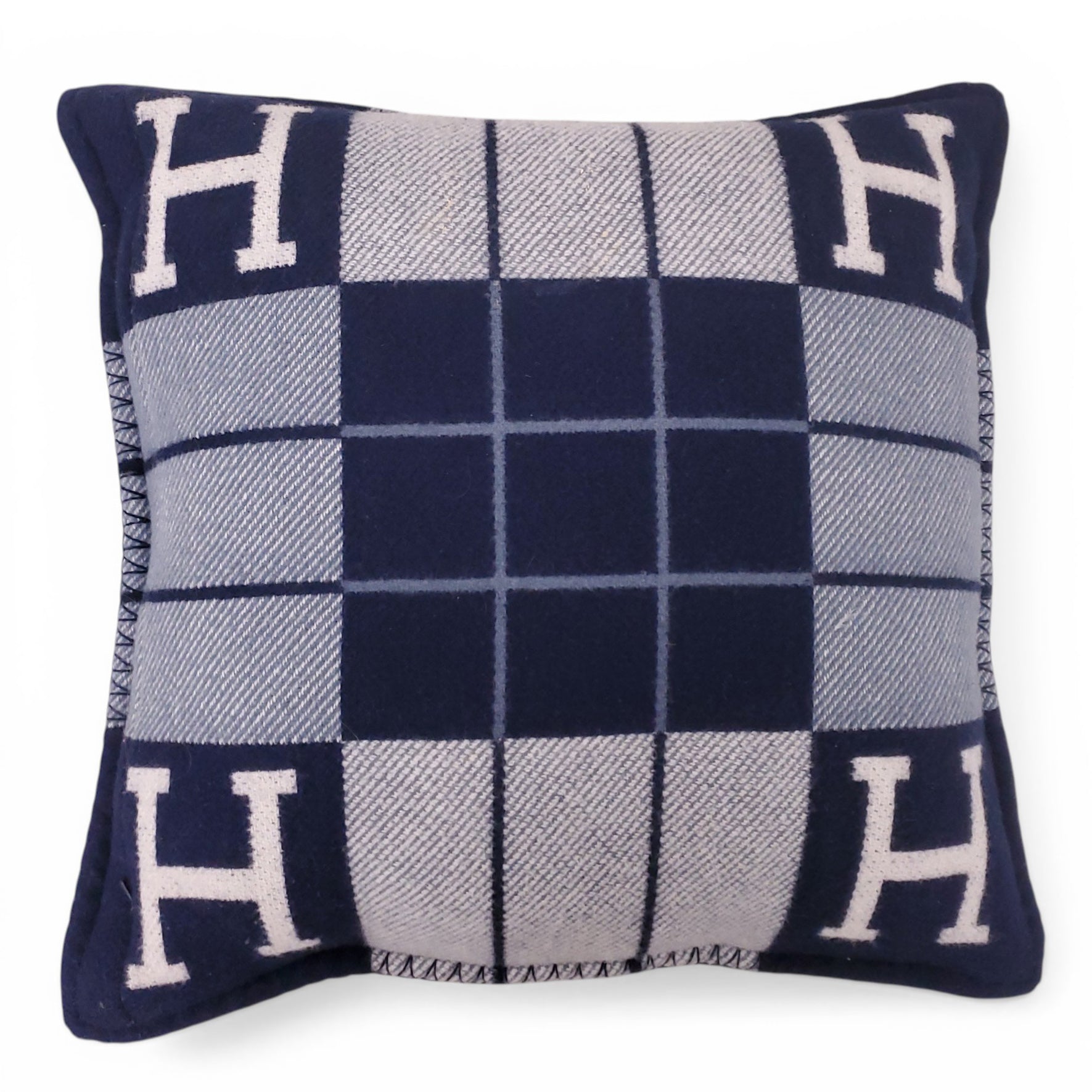 HERMÈS NAVY AVALON PILLOWS