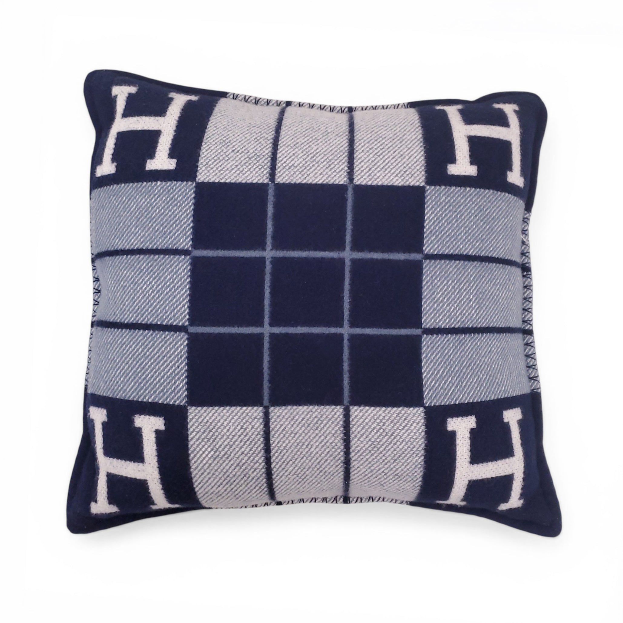 HERMÈS NAVY AVALON PILLOWS