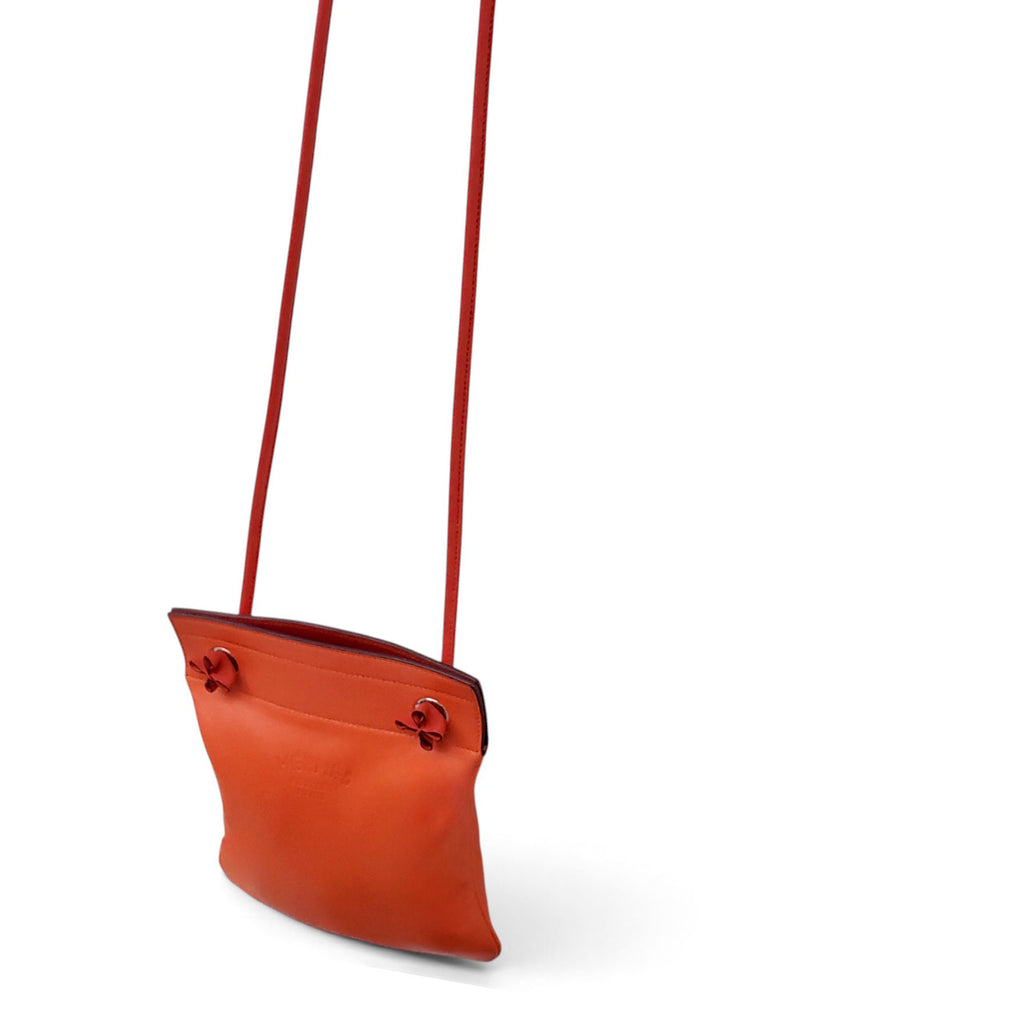 HERMÈS ORANGE SWIFT ALINE MINI BAG