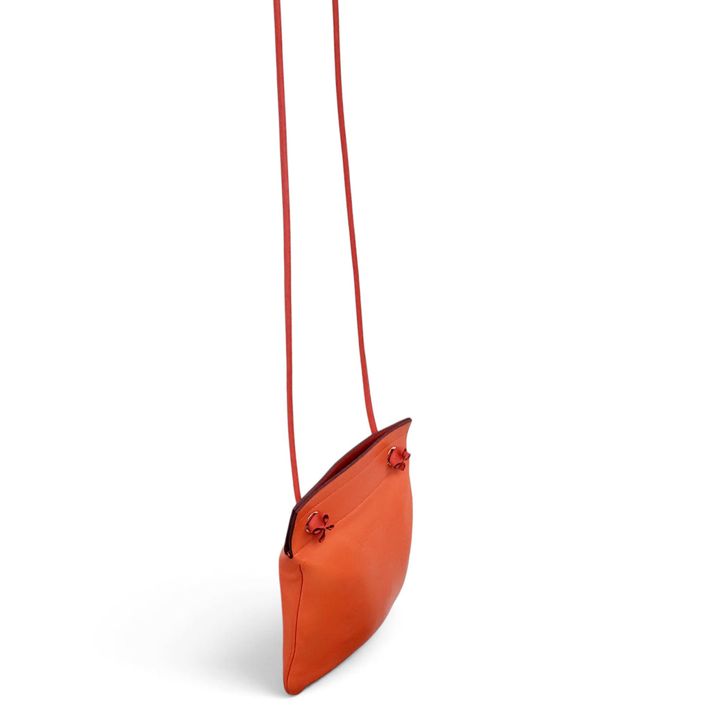 HERMÈS ORANGE SWIFT ALINE MINI BAG