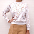 HERMÈS PRINTED CREWNECK SWEATSHIRT - SIZE 36