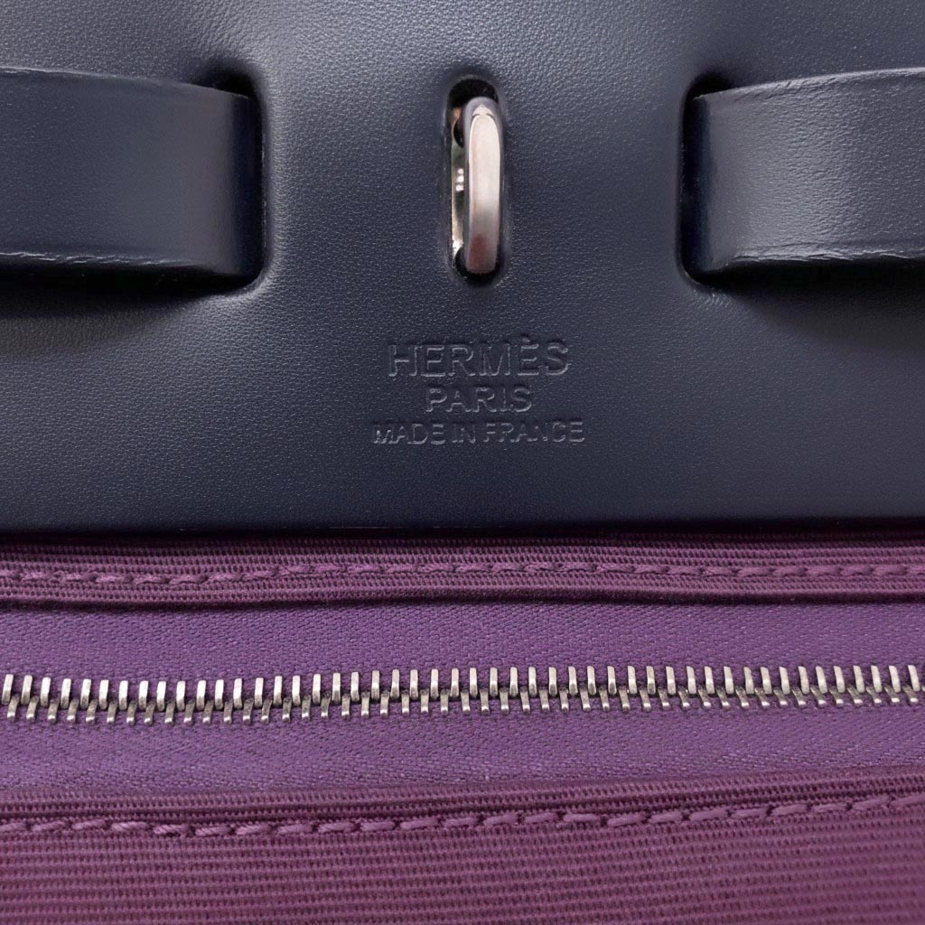 HERMÈS PURPLE HERBAG