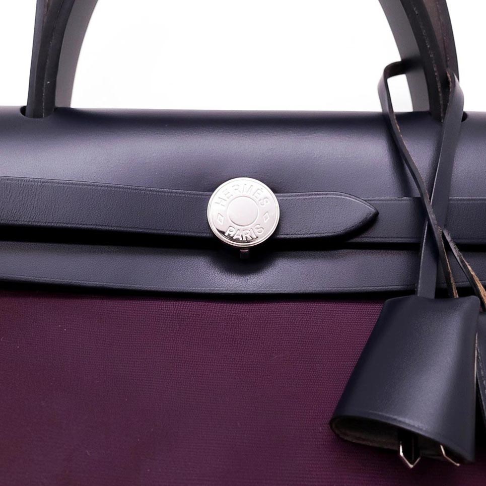 HERMÈS PURPLE HERBAG