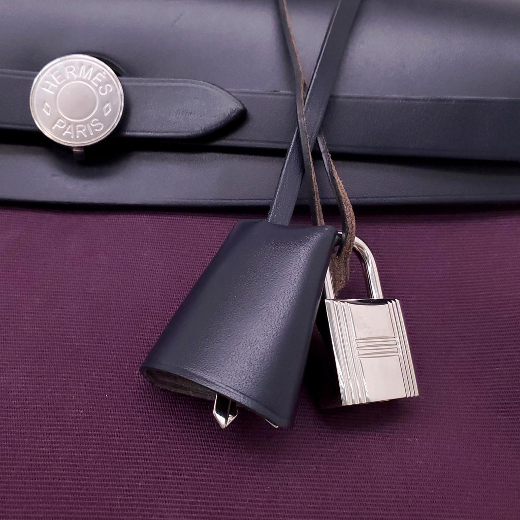 HERMÈS PURPLE HERBAG
