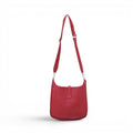 HERMÈS RED CLÉMENCE LEATHER EVELYN 29 GM BAG