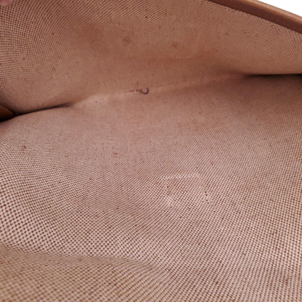 HERMÈS TAN JIGE CLUTCH