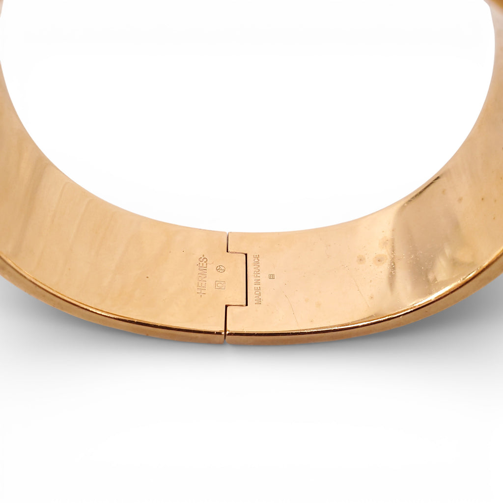 HERMÈS TURQUOISE 'CLIC CLAC H' BANGLE