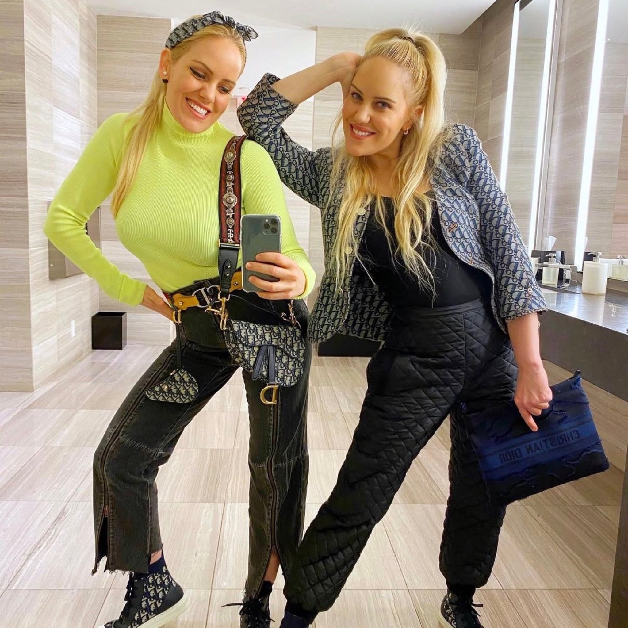 DIOR CAMOUFLAGE POUCH CLUTCH