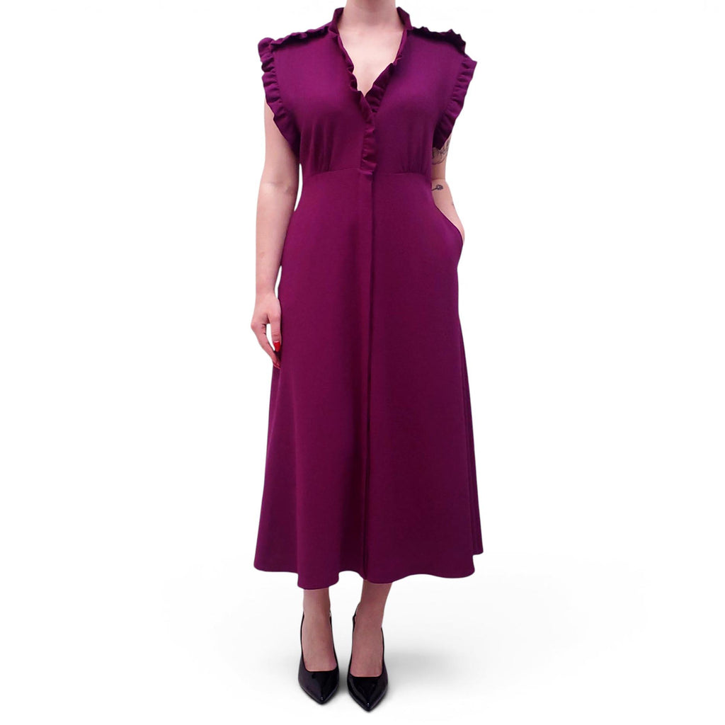 IRO PURPLE DRESS - SIZE 36