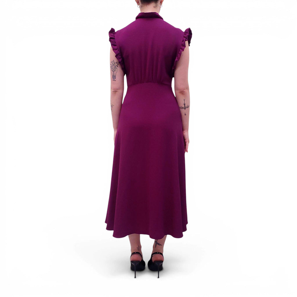 IRO PURPLE DRESS - SIZE 36